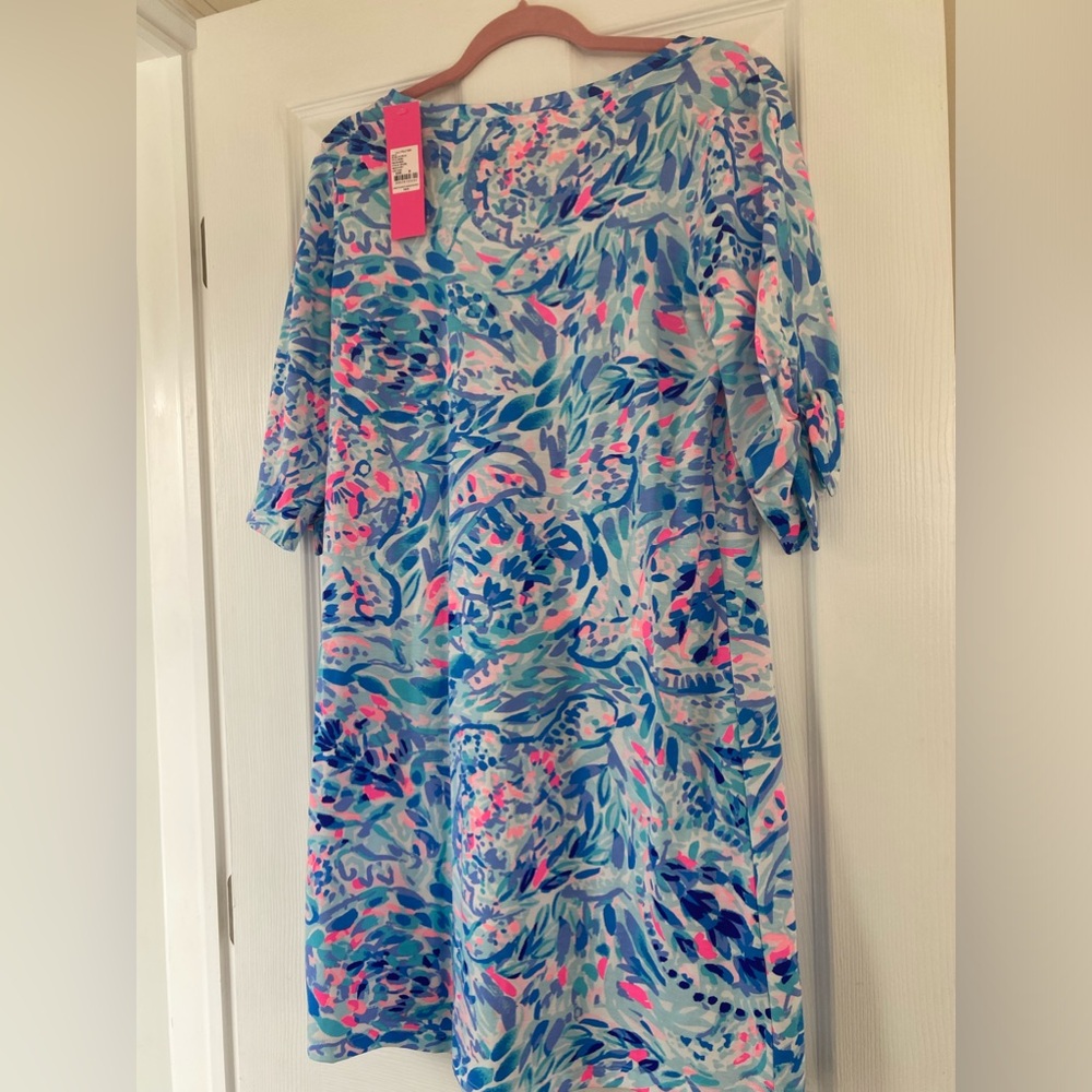 Lilly Pulitzer Preston Dress Party Wave